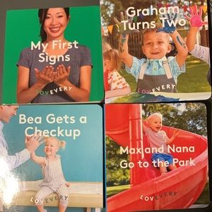 4 Lovevery books